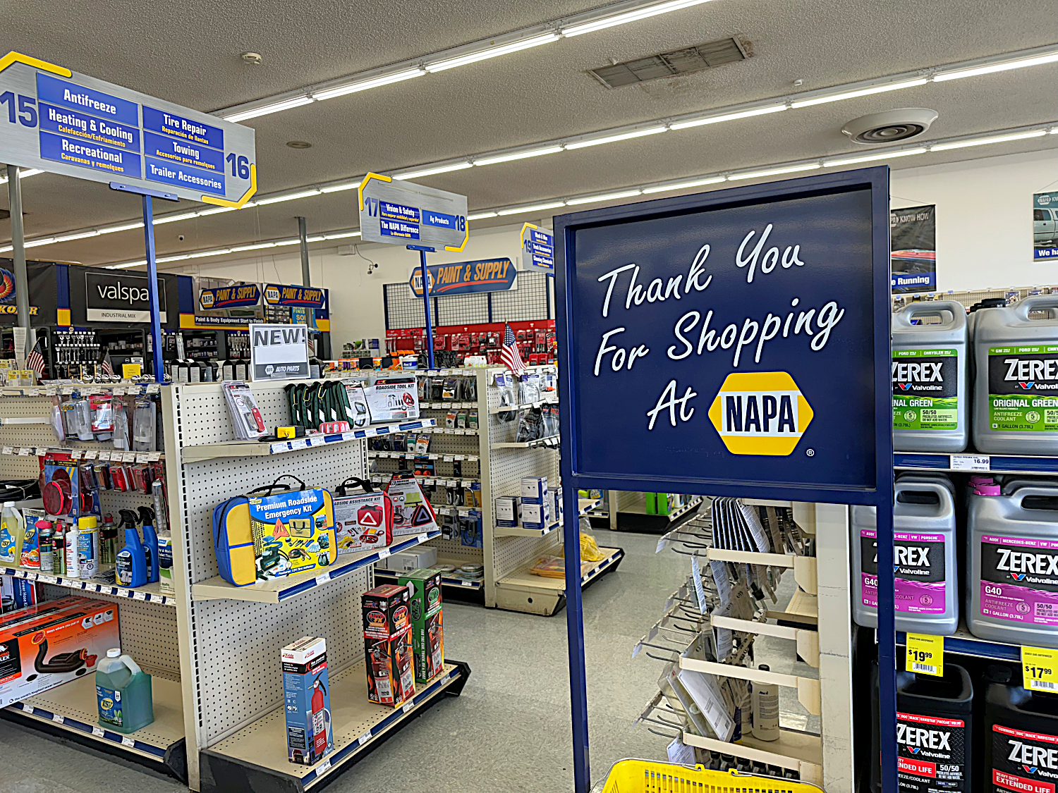 NAPA Kalispell Store Interior View | Idaho St. Store