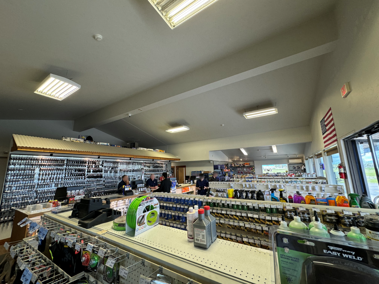 CJ Auto Parts South Kalispell Store Interior