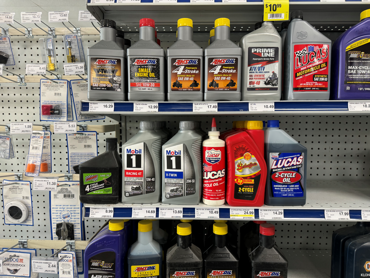 Various Kinds of Motor Oils At Napa Whitefish Auto Parts