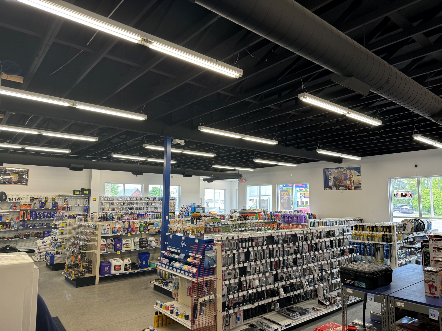 Store Shelves at NAPA Columbia Falls Auto Parts