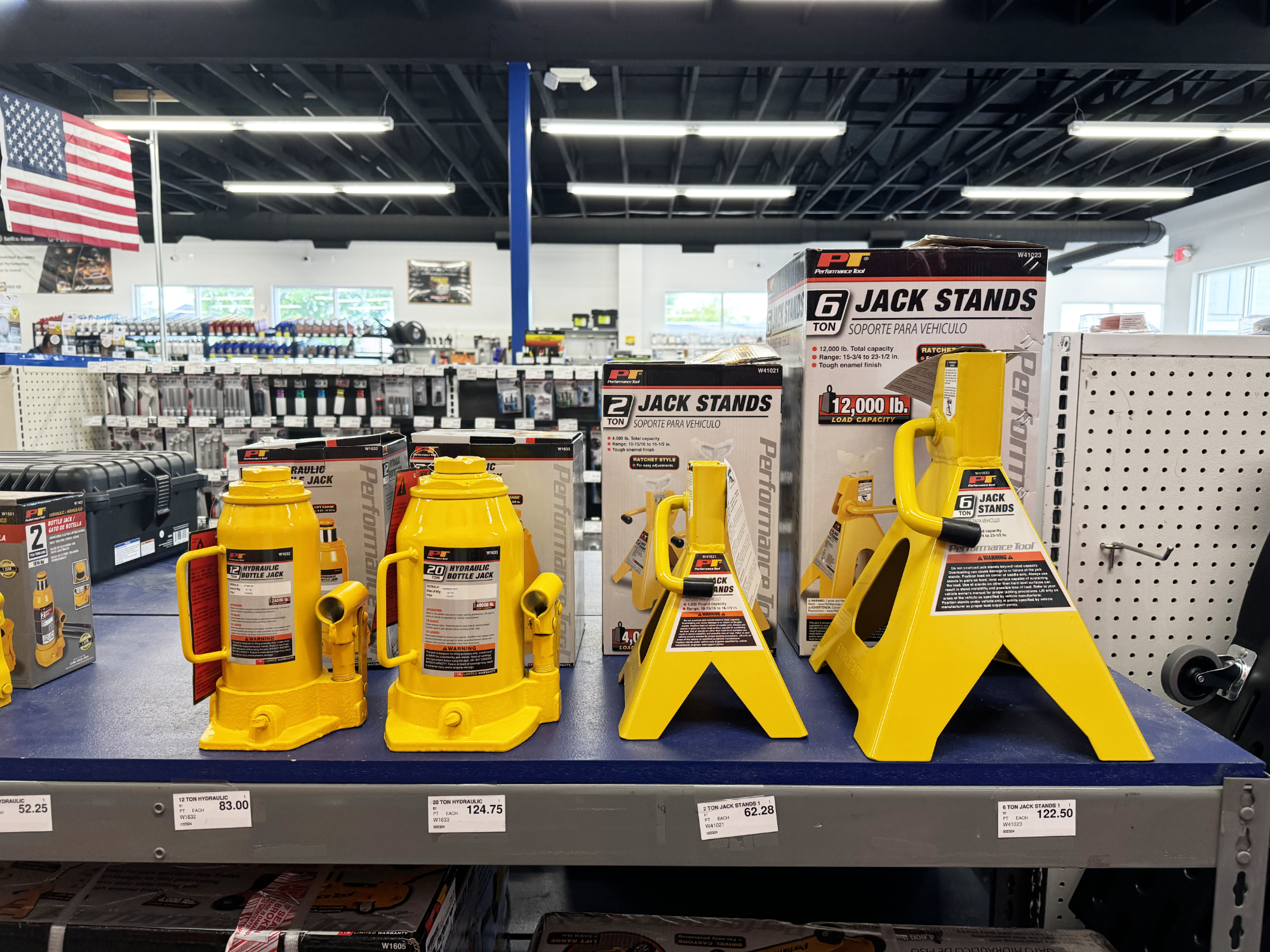 Performance Tool Jack Stands Sold at NAPA Whitefish Auto Parts