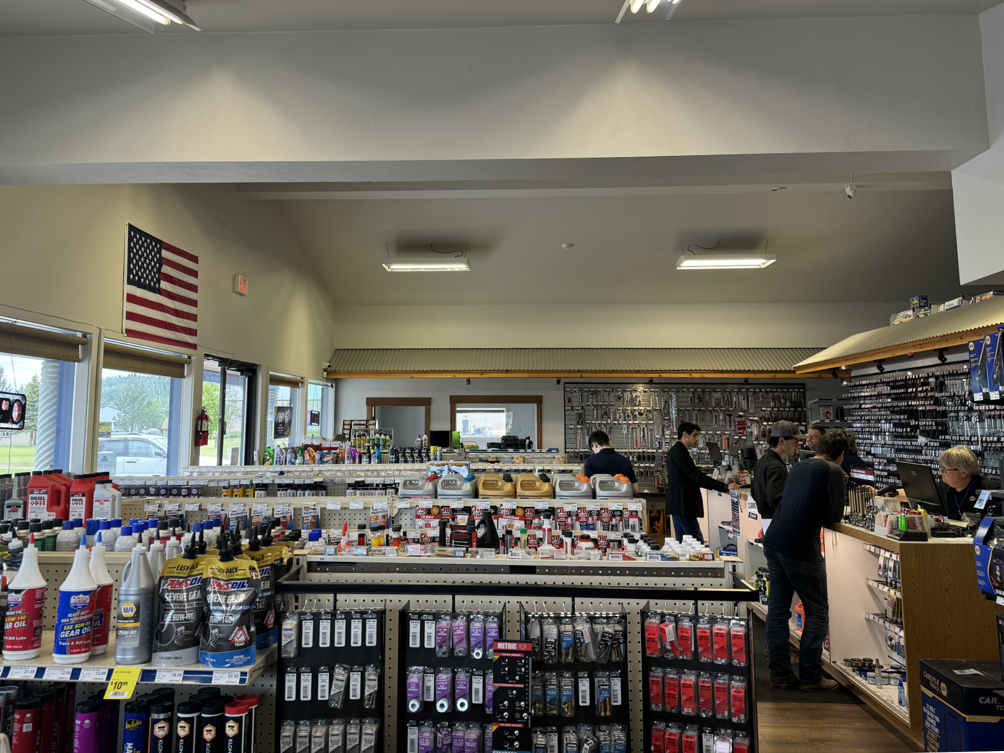 NAPA - CJ Auto Parts - South Kalispell MT - Store Interior