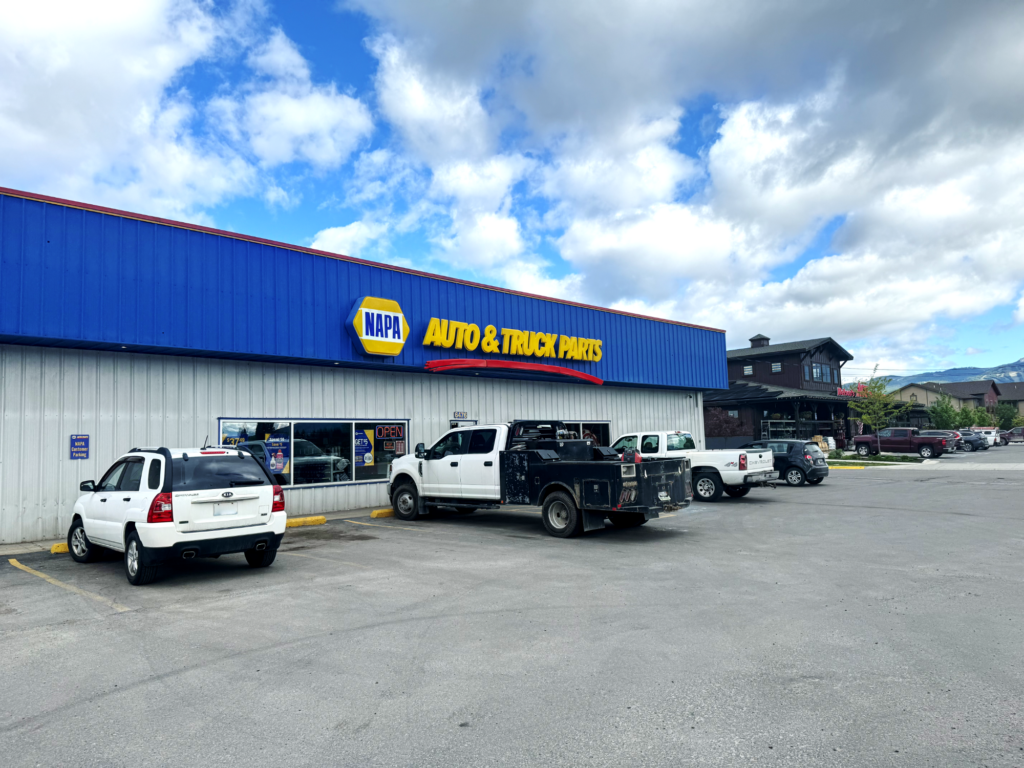 NAPA Whitefish Auto Parts Store Exterior